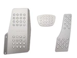 Rennline Pedal Set- 3 Piece Perf Tip Or Pdk Slvr Fits 996/997/986/987/CAYMAN. Fixed Price $246.80.