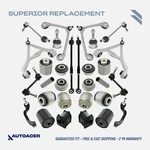 Autoacer 26P Front & Rear Suspension Arms Tie Rods Links Bushes Ford Lincoln. Fixed Price $740.00.