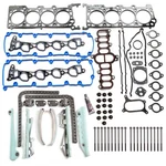 Head Gasket Set Timing Chain Bolts Kit 1997-1999 Ford Expedition F-150 4.6L. Fixed Price $133.59.