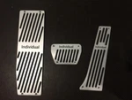 Individual Aluminum Anti-slip Pedal Covers For Bmw E46 E90 E92 Automatic. Fixed Price $129.00.