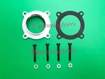 Silver Throttle Body Spacer Fit 07-12 Jeep Liberty Grand Cherokee Commander 3.7L. Fixed Price $56.72.