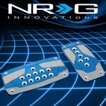 Nrg PDL-450BL Aluminum W/carbon Fiber Trim Transmission Pedal Cover Plates. Fixed Price $28.00.