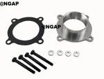 Silver Throttle Body Spacer For 07-12 Jeep Liberty Grand Cherokee Commander 3.7L. Fixed Price $55.99.