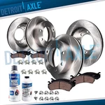4WD Front Rear Rotors Ceramic Brake Pads 2008 2012 Ford F-250 Super Duty. Fixed Price $325.44.