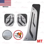Manual Stainless Steel Slip-on Gas Clutch Brake Pedals Covers Universal Fits Bmw. Fixed Price $26.95.