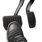 Rebvugr Foot Pedal Pads Set, Brake Cover, Aluminum Vehicle Black. Fixed Price $15.27.
