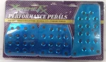 Xtreme Fx Performance 19410 Pedal Pad Set Blue. Fixed Price $17.05.
