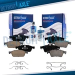 Front And Rear Ceramic Brake Pads W/hardware Ford Escape Transit Connect. Fixed Price $62.20.