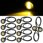 10X Amber Eagle Eye 18MM 9W Tail Brake Signal Light Led Fog Lamp Motor Car Truck. Fixed Price $9.99.
