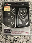 Razo RP102 Pedal Set Gt Spec At-m Aluminumxcarbon Fiber Carmate *nos*. Fixed Price $50.00.
