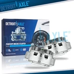 Front Brake Calipers W/ Brackets For Chevrolet Gmc Silverado Sierra 2500 3500 Hd. Fixed Price $163.24.