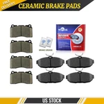 Front & Rear Ceramic Disc Brake Pads Set Ford Mustang Shelby GT500KR. Fixed Price $37.68.