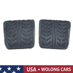 2PCS Brake Clutch Pedal Pad Rubber Covers Fit For Mazda 323 929 B-series MX6 RX7. Fixed Price $13.01.