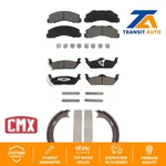 Front Rear Ceramic Brake Pads And Parking Shoes Kit 2010-2011 Ford F-150. Fixed Price $91.75.