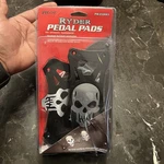 Pilot Ryder Automatic Transmission Skulls Universal Metal Pedal Pads. Fixed Price $35.00.