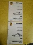 1986 Porsche 911 Cabriolet Test Plan Shop Service Manual (1). Fixed Price $30.00.