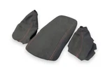 For Corvette C6 2005 Black Alcantara Suede Manual Shift Ebrake Console Cover Set. Fixed Price $138.33.