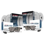 ESK5363 Powerstop Brake Disc And Pad Kits 4-WHEEL Set Front & Rear For Vw Jetta. Fixed Price $334.92.