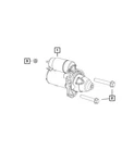 99-24 Chrysler Dodge Jeep Ram Hex Flange Lock Nut Mopar New Oem. Fixed Price $14.69.