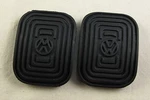 Vw Split Screen Bus Beetle Bug T1 Ghia T3 Clutch & Brake Pedal Rubber Pad 2X T2. Fixed Price $9.40.