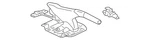 Genuine Mitsubishi Lever Assembly 4815A069XA. Fixed Price $97.47.