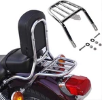 National Cycle P9302 Luggage Rack, Paladin, Steel, Polished, Yamaha, Each. Fixed Price $162.12.