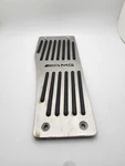 Genuine Mercedes Benz Amg Accelerator Gas Pedal Pad Cover Stainless Steel Oem. Fixed Price $90.00.
