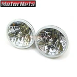 7" Tri-bar Clear Dot Headlight Led H4 12V Chevy Ford Chrysler Hot Street Rat Rod. Fixed Price $55.99.