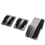 Nrg Aluminum Mt 3PCS Fuel Brake Clutch Foot Pedal Pad Cover Plates Set PDL-100SL. Fixed Price $29.99.