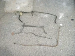 Porsche 912 Engine Carb Accelerator Fuel Line Cross Bar Assortment 61610802801. Fixed Price $324.50.