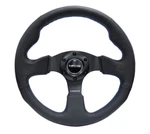Nrg Reinforced Steering Wheel (320MM) Black Leather W/blue Stitching RST-012R-B. Fixed Price $152.18.