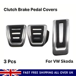 For Vw Skoda Golf Stainless Steel Car Gas Accelerator Clutch Brake Pedal Covers. Fixed Price $11.85.