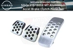 Nissan Genuine Silvia S13 180SX Mt Aluminium Accel Brake Clutch Pedal Set New. Fixed Price $241.51.
