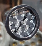 Mooneyes Direct Fit 60LB Pressure Gauge Liquid Filled Drag Racing Hot Rod. Fixed Price $59.99.