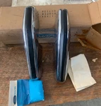 Nos 1971 1972 Ford Maverick Grabber Front Bumper Guard Set. Fixed Price $175.00.
