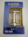 Mks BM-7 Alloy Anodized Mtb Bmx School Flat Bike 9/16" Pedal Gold. Fixed Price $36.59.