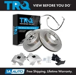 Trq Brake Pad & Rotor Kit Semi-metallic Fits Chrysler Dodge. Fixed Price $190.95.