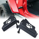 For Jeep Wrangler 18-24 Xprite Black Powder Coat Foot Pegs Paw Print. Fixed Price $29.72.