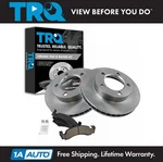 Trq Front Ceramic Brake Pad Set & 2 Rotors Kit Ford F150 Bronco 4X4 4WD. Fixed Price $129.95.