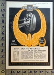 1928 Chevrolet Improved Four-wheel Brake Bigger Better Detroit Auto Ad FC6598. Fixed Price $28.95.