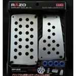Carmate Razo Pedal Super Grip Accelerator Brake Silver RP122 Oem New. Fixed Price $68.26.