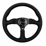 Nrg RST-023MB-SA Reinforced Steering Wheel 350MM Sport Leather Racing 2.5" Deep. Fixed Price $214.50.