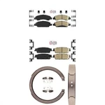 Front Brake Pads Rear Parking Shoes Kit For Gmc Sierra 1500 Yukon 2007-2014 OES1. Fixed Price $131.19.