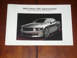2009 Saleen Owners Manual S281 Supercharged Handbook Ford Mustang. Fixed Price $50.95.