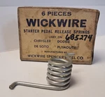1935-38 Chrysler Dodge Plymouth Desoto Starter Pedal Release Spring 685274 Nos. Fixed Price $10.00.