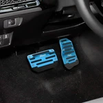Zufoty Non-slip Aluminum Alloy Car Pedal Covers Stylish & Safe Upgrade Set. Fixed Price $10.49.