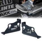 Xprite Exterior Front Foot Pegs Rest Door Hinge Flag For 07-18 Jeep Wrangler Jk. Fixed Price $16.49.