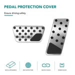 Gas Brake Pedal Cover Protection For Jeep Wrangler Jk 2007-2017 Stainless Steel. Fixed Price $21.59.