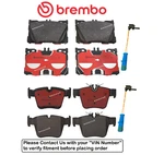Front & Rear Brake Pad Oe Brembo Ceramic +sensor For Mercedes GLC43 Amg 17-23. Fixed Price $237.38.