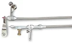 Lokar Transmission Kickdown KD-20C6HT; Hi-tech Braided, Satin Ford. Fixed Price $129.95.